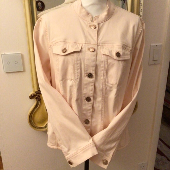 Chico’s pink jacket NWOT - Picture 2 of 15